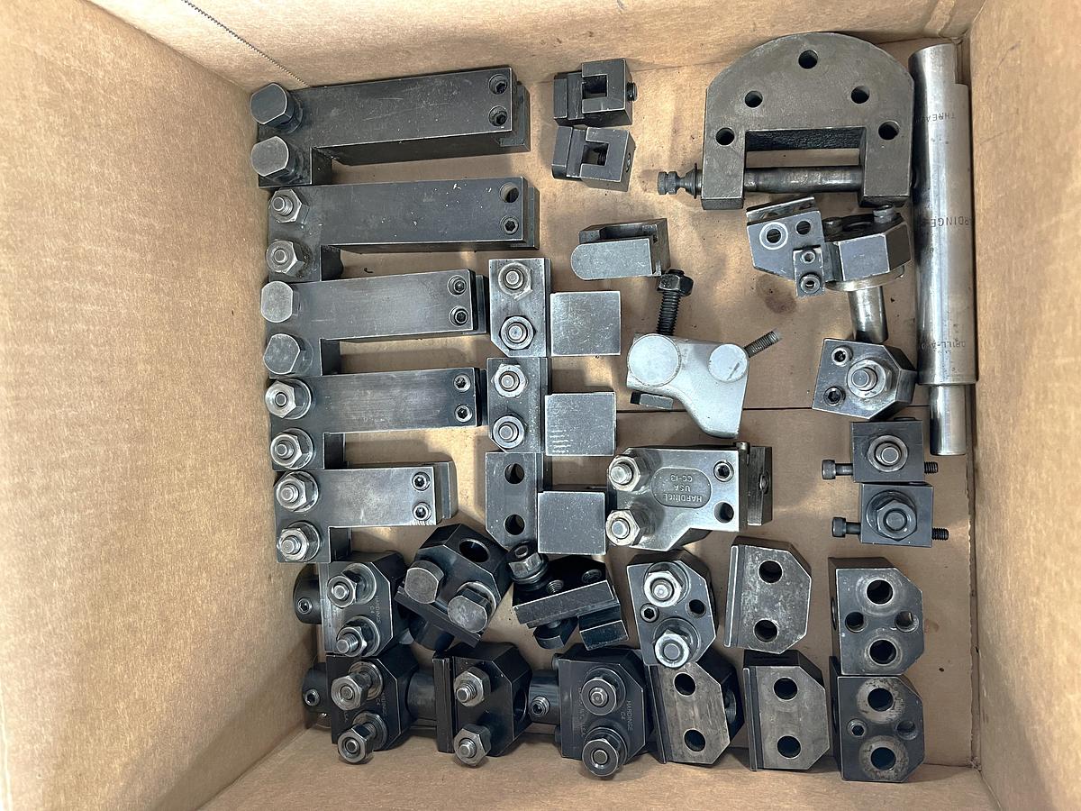 Used 2006 Cyclematic CHR68 EVS Chucker Tool Room Lathe (Hardinge HC Type), Heidenhain DRO, 8 Station Turret