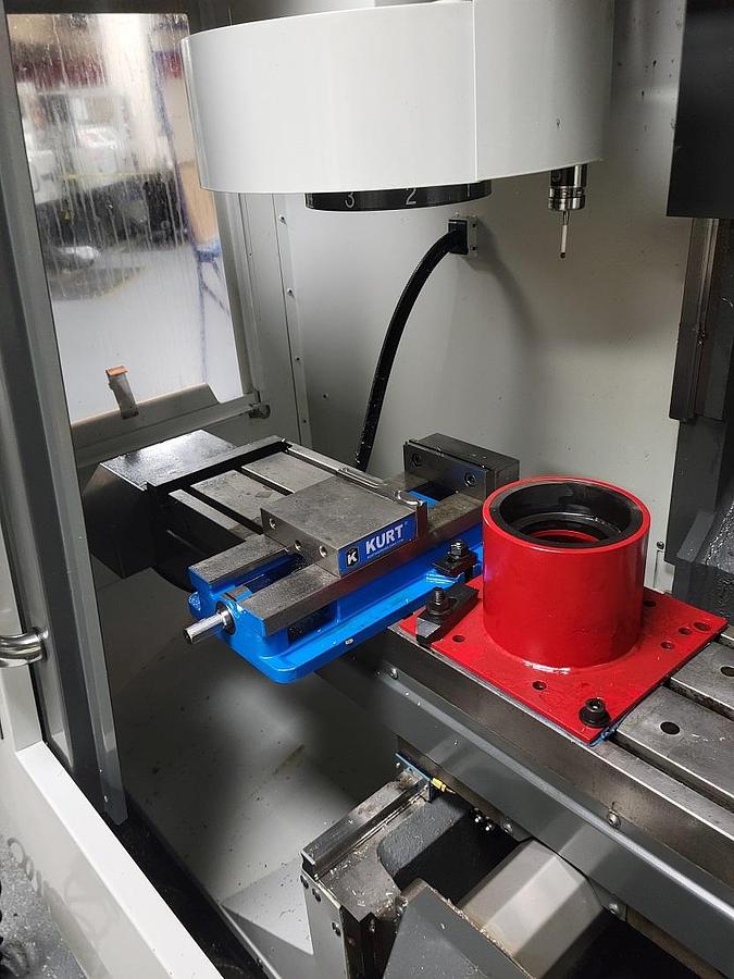 Used 2017 Haas TM-1P with Haas Probing System, Chip Auger