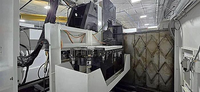 Used 2017 Mazak VTC-300C Traveling Column VMC with 4th Axis Table, CTS, Probing