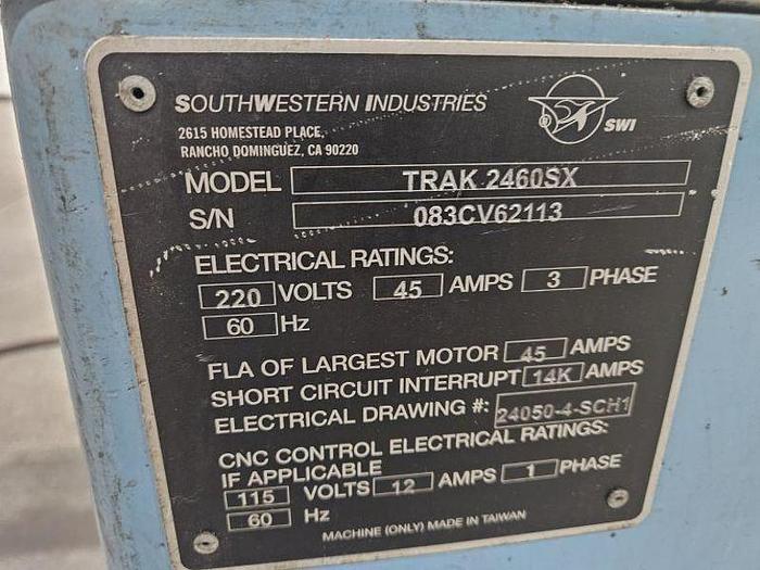 Used 2008 Southwestern Industries TRAK TRL 2460SX