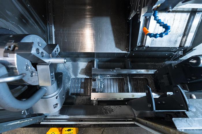 Used 2022 Haas ST-15 with Chip Conveyor, Parts Catcher, Tailstock, Tool Presetter, High Pressure Coolant