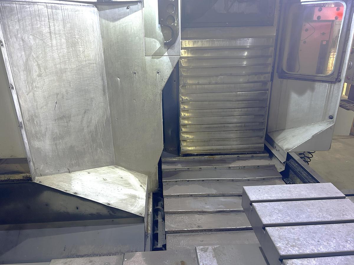 Used 2019 Haas EC-1600ZT with Extended Z Axis Travel, 7500 RPM, Integrated 4th Axis Platter, TSC, Renishaw Probing, 30 ATC