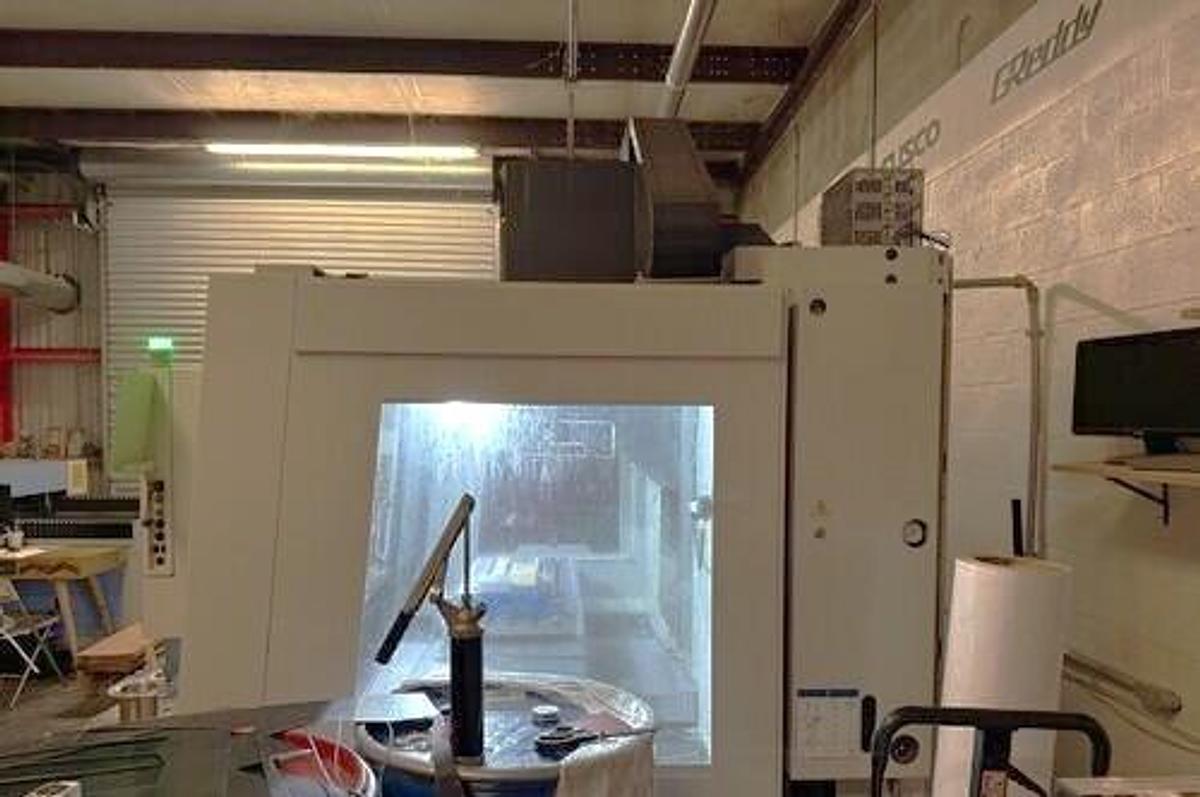 Used 2024 Haas VF-4 with /Part & Tool Probe, Coolant thru the Spindle Prepped, Auger Chip Conveyor, Rigid Tapping