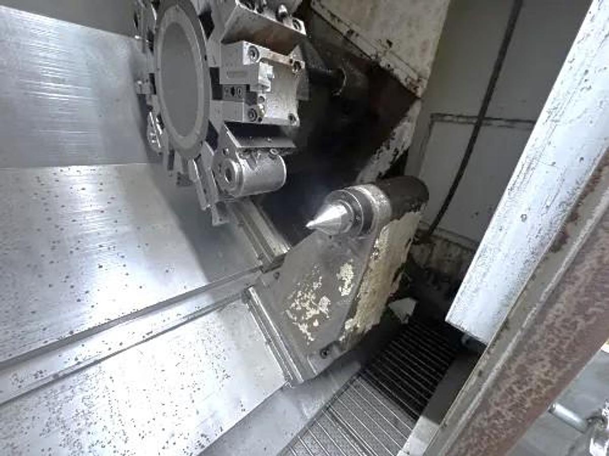 Used 2005 Mori Seiki NL-1500/500 with Chip Conveyor, 6" Hyd Chuck, 2" Bar Capacity, Tool Probe, Parts Catcher, Tailstock, MSX-850 Control