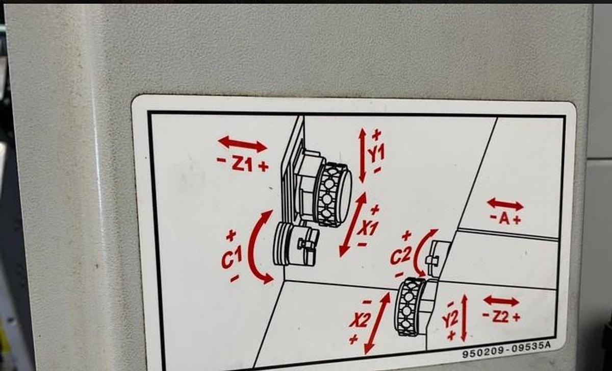 Used 2019 Doosan Puma TT1300SY Twin Spindle/Twin Turret, Y Axis Mill Turn Lathe, Barfeed, Parts Conveyor, 