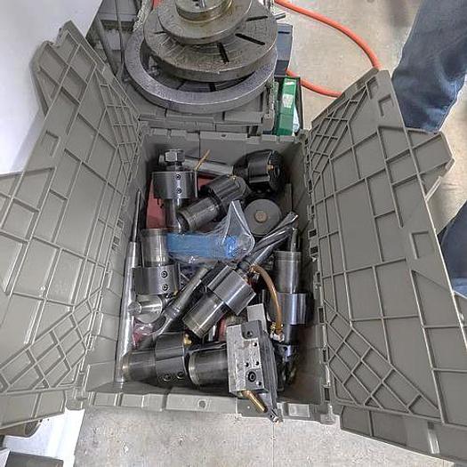 Used 1998 Haas HL-3 Chucker, Chip Auger, CNC Enhancements Autobar 400 Barfeed, Tool Presetter, 10" Chuck, Collet Chuck