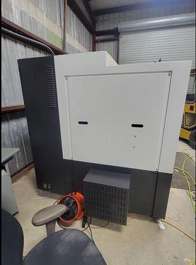 Used 2018 Hyundai Wia HD2200 with Chip Conveyor, Parts Catcher, Tailstock, Fanuc, Tool Presetter, 22" Machining Length !!!