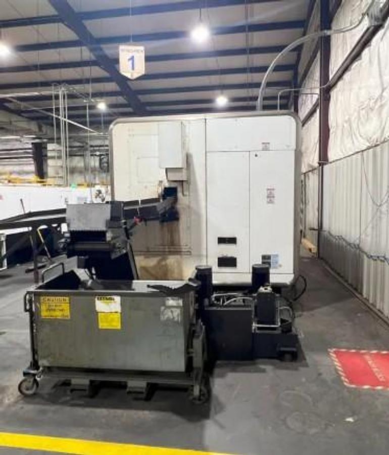 Used 2017 Mazak Integrex i-400ST with Barfeed, Dual Spindles, Y Axis, B Axis, C Axis, Lower Turret