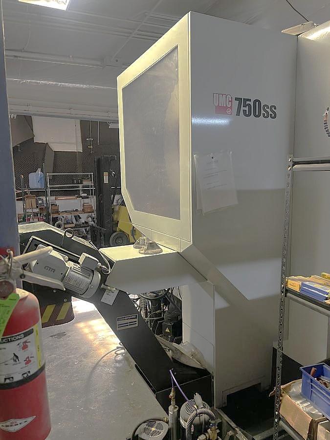 Used 2016 Haas UMC-750SS with Coolant Thru Spindle, Haas Probing, 30 ATC, HSM, Extended Memory, 1 Owner Machine