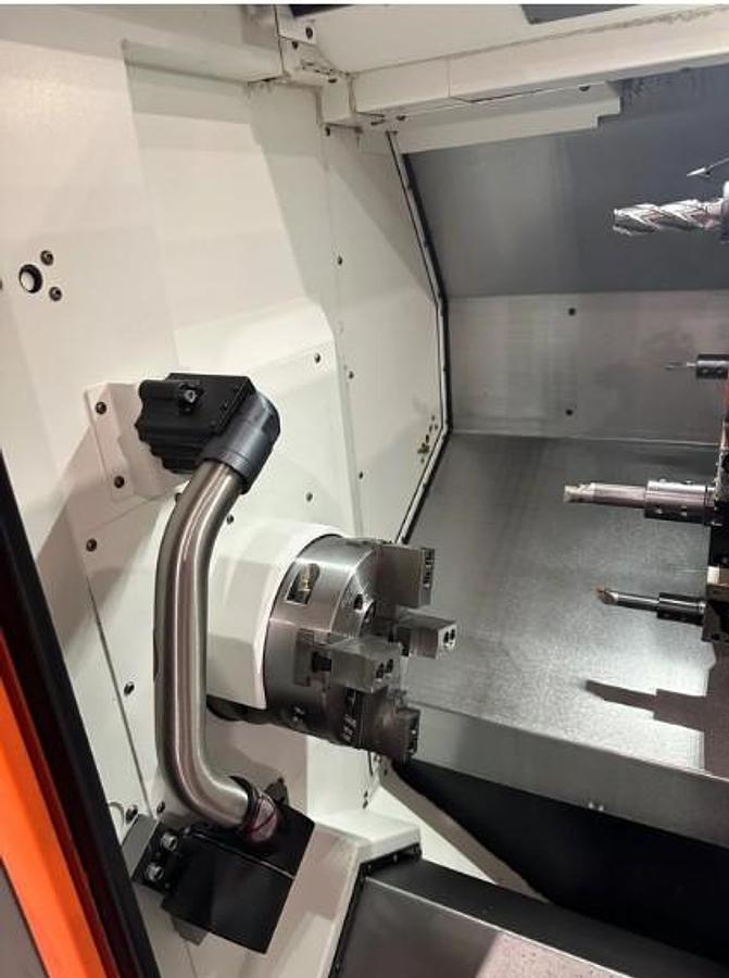 Used 2015 Mazak Quick Turn Universal 250, 8" Hyd Chuck, 2" Bar Capacity, Chip Conveyor, Tool Eye, Tailstock, Hi Pressure Coolant