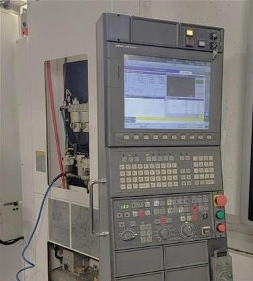 Used 2017 Okuma MB-4000H with 6 Station Rotary Pallet Changer, Full 4th Axis Rotary Tbl, 15k RPM, HSK63 Tpr., HPC, Probing, 64 Pos ATC