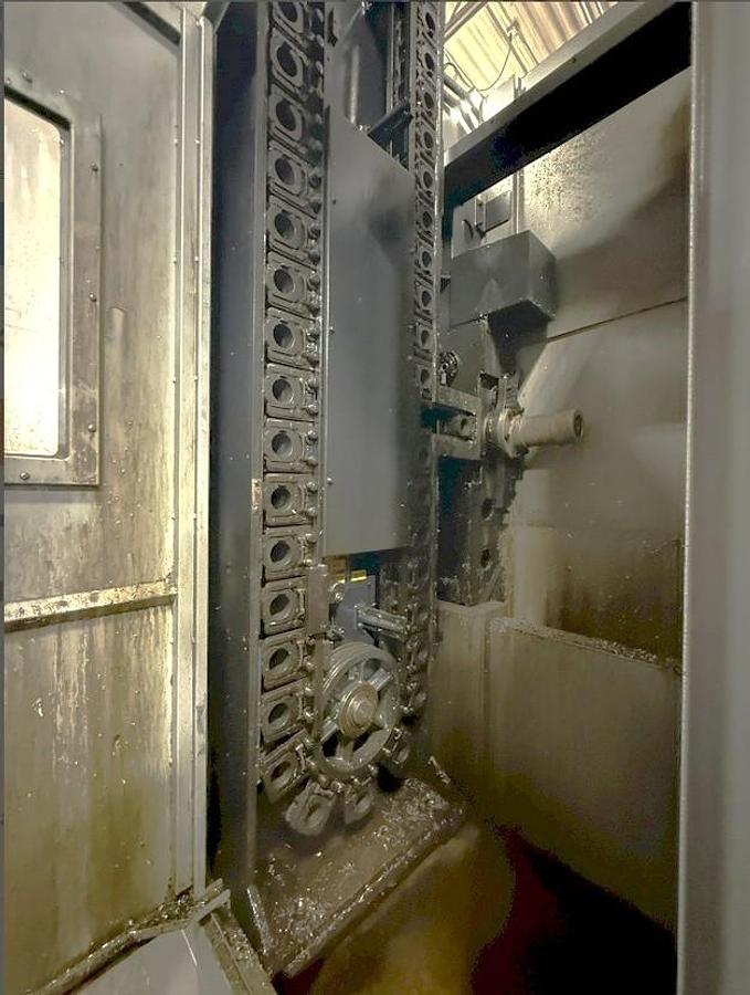 Used 2015 OKK HMC-500 with Full 4th Axis, 60 Station Tool Changer, CAT40 Big Plus Spindle, High Press. Coolant Thru Spindle