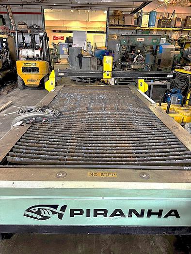 Used 2018 Piranha C510 Plasma Table with Tube Cutter