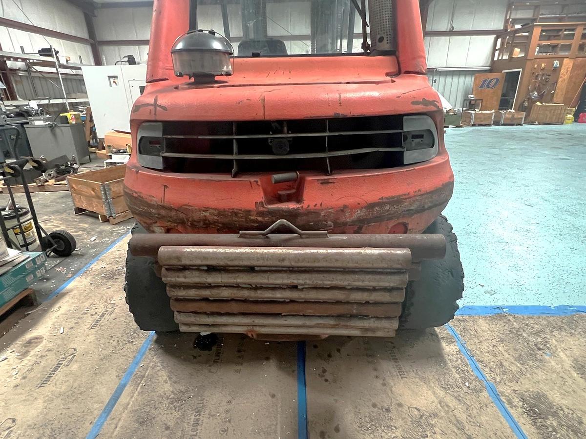 Used 2015 Linde H80D Diesel Forklift with 19,000 lb. Capacity, 1096 Hours, 8 ft. Long Forks, Tilt Mast, Solid Tires