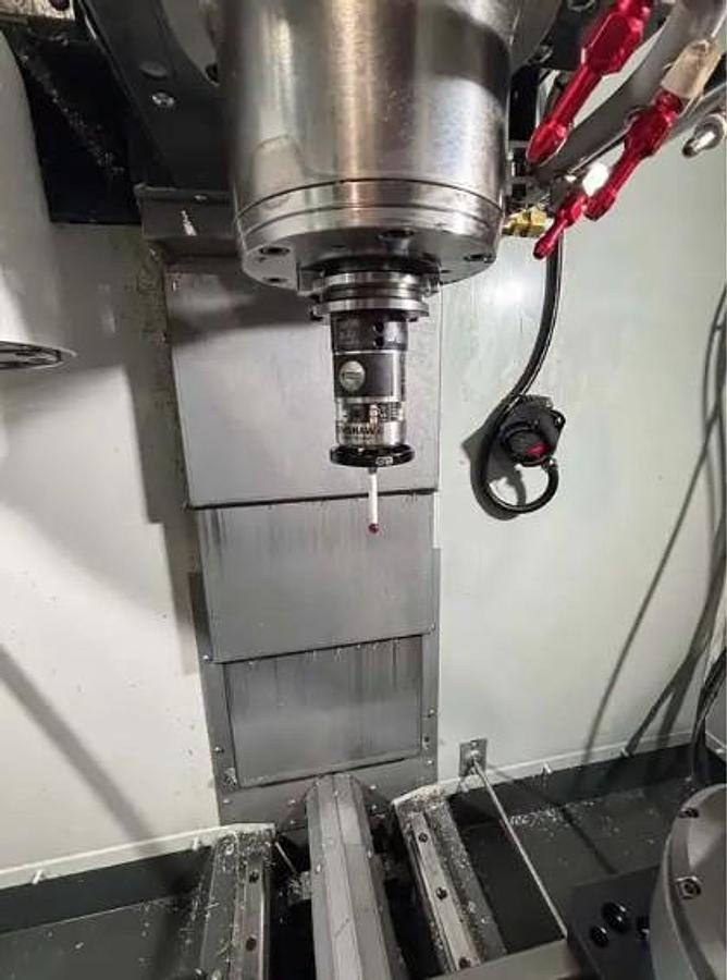 Used 2022 Haas TM-0P, 4th & 5th Axis Drives, WIPS Renishaw Part & Tool Probe, High-Speed Machining, Dynamic Work Offsets, Rigid Tapping, High-Flow Coolant Pump, Programmable Coolant Nozzle, Single or Three Phase