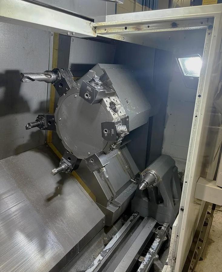 Used 2022 Haas ST-35Y with C Axis, Y Axis, 12" Chuck, 4" Bar Cap., Tailstock, Chip Conveyor, Tool Presetter
