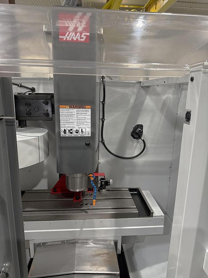Used 2014 Haas Super Mini Mill with Probing, High Speed Machining, 10,000 RPM, Rigid Tap