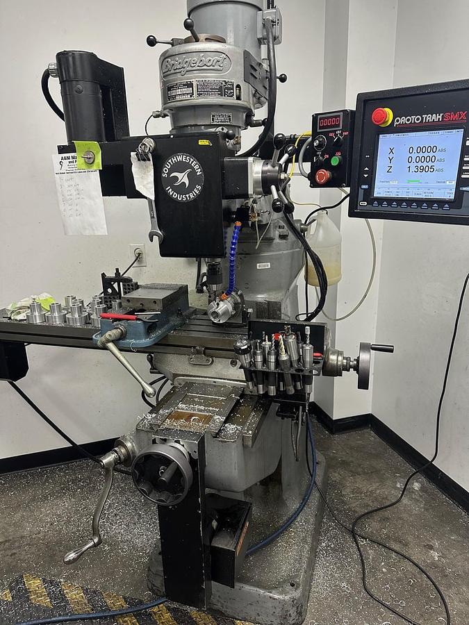 Used 1965 Bridgeport Series I with a Proto Trak SMX Control