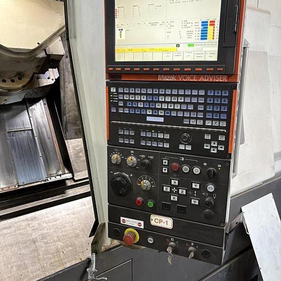 Used 2007 Mazak Integrex 400-IV/1500, 40 atc, Chip Conveyor, Tooling