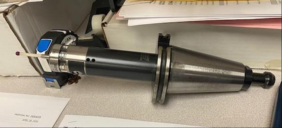 Used 2004 Haas VF8/50 with 50 Taper Spindle, 10,000 RPM Geared Head, Coolant Thru Spindle, Probe Ready, PCool, Auger, Side Mounted ATC