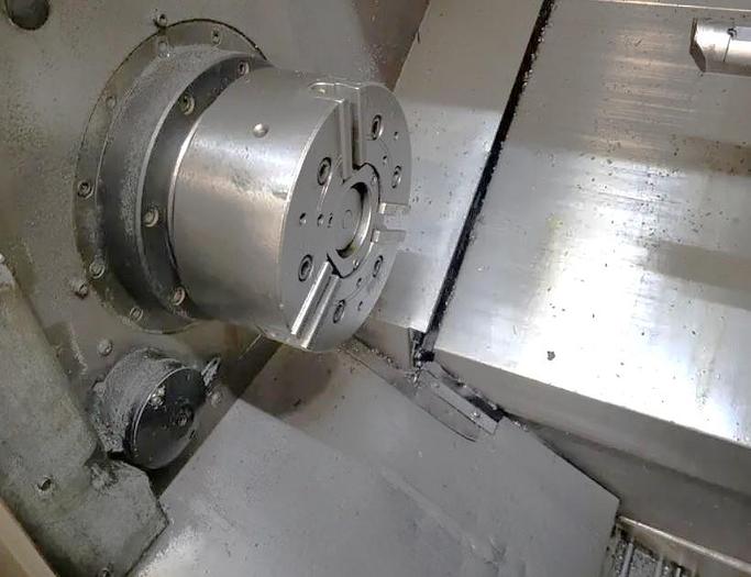 Used 1996 Mori Seiki CL-200B Chucker with Chip Conveyor