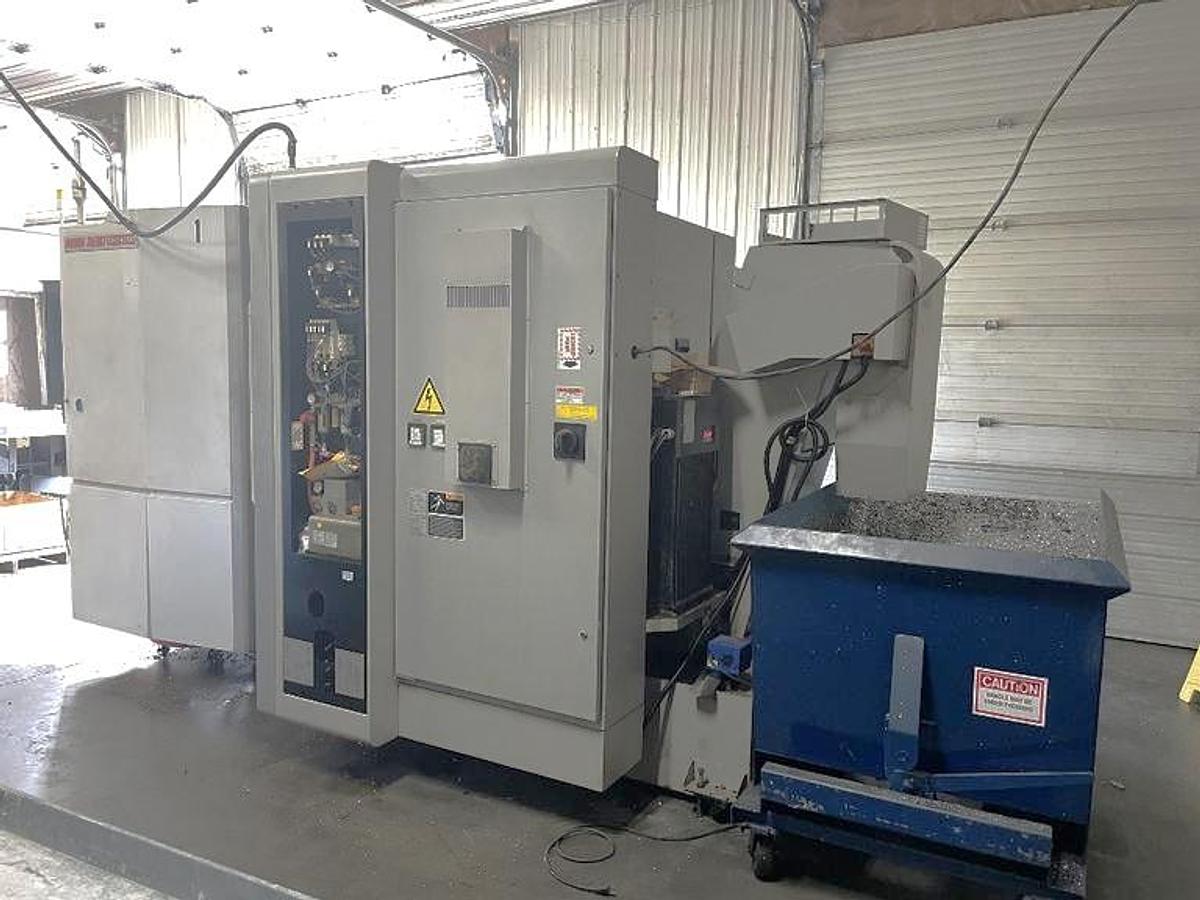 Used 2012 Mori Seiki NHX4000 with Full 4th Axis Rotary Tbl. 1000 PSI CTS, Tool Probing, 60 Station Tool Changer