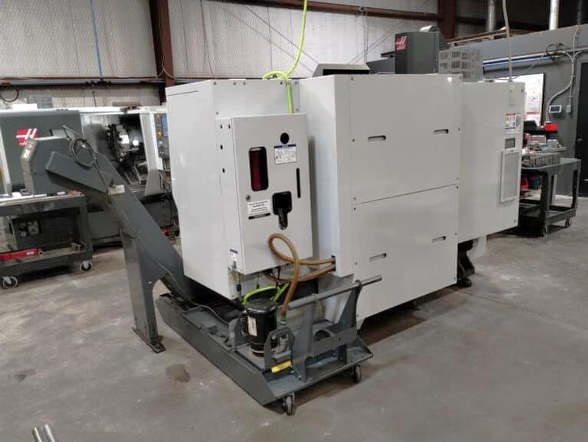 Used 2012 Haas ST-20 with Tailstock, Chip Conveyor, Tool Presetter, Part Probing, 8.3" Chuck, 12 Station BOT Turret, Recently Rebuilt