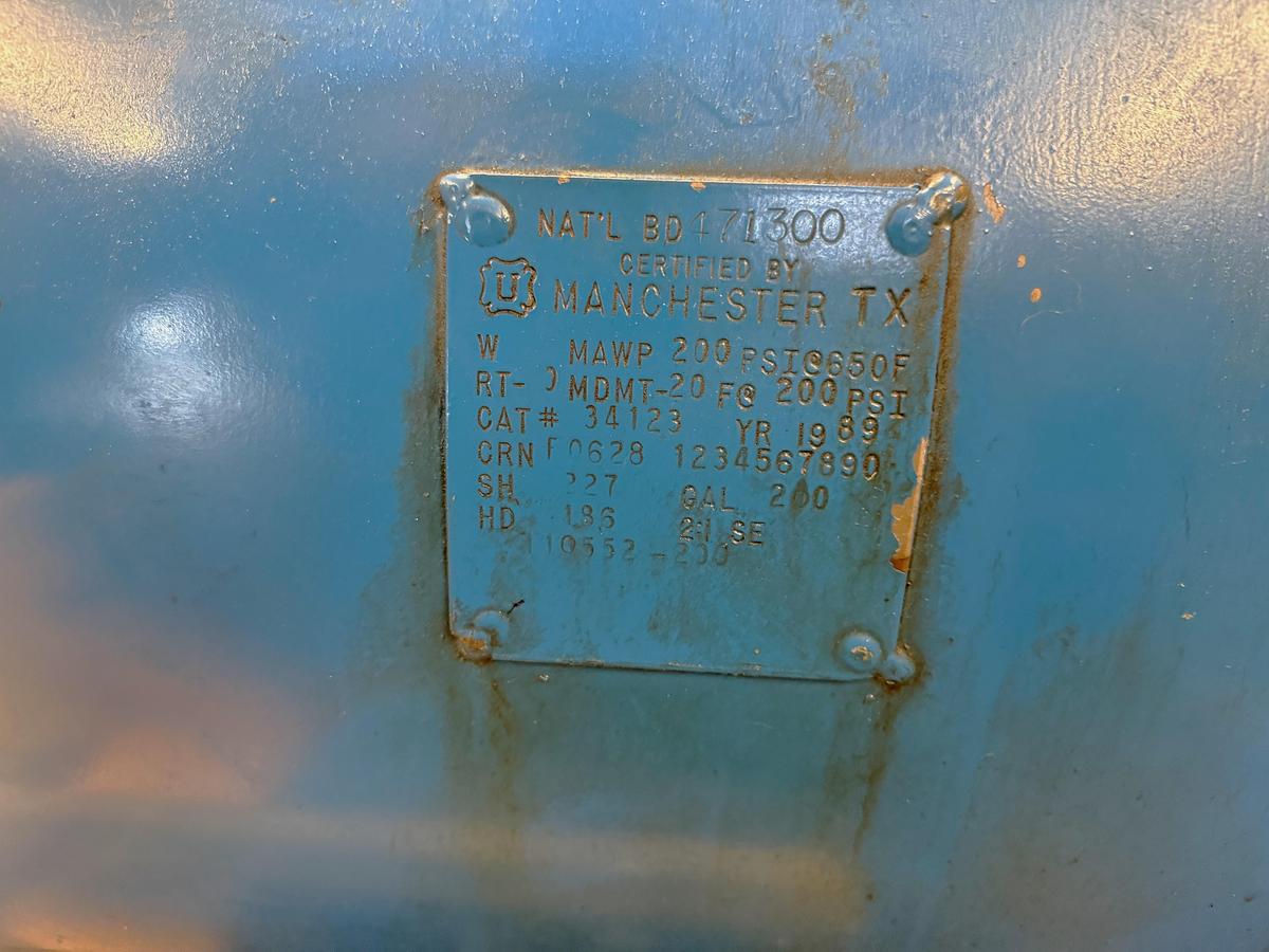 Used 1989 Quincy Model EE-5120 Electric Reciprocating Air Compressor