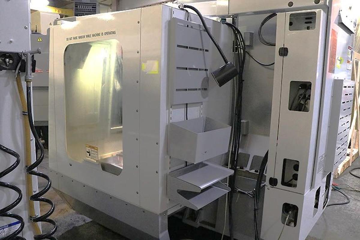 Used 2006 Haas VF2YT with Haas TR160 Trunnion Table, 10,000 RPM, 24 Pos. Side Mounted ATC, Renishaw Probes - Tool & Part Probing