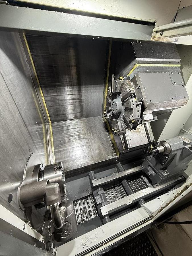 Used 2023 Haas ST-10 Chucker with Chip Conveyor, Tool Presetter, 6.5" Hyd Chuck, Under 200 Cut Hours