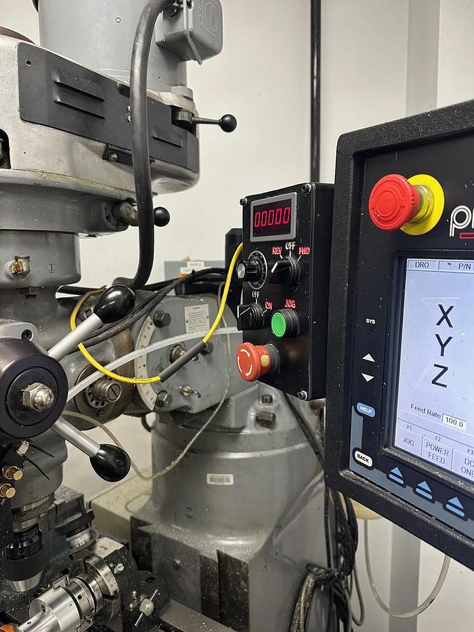 Used 1965 Bridgeport Series I with a Proto Trak SMX Control