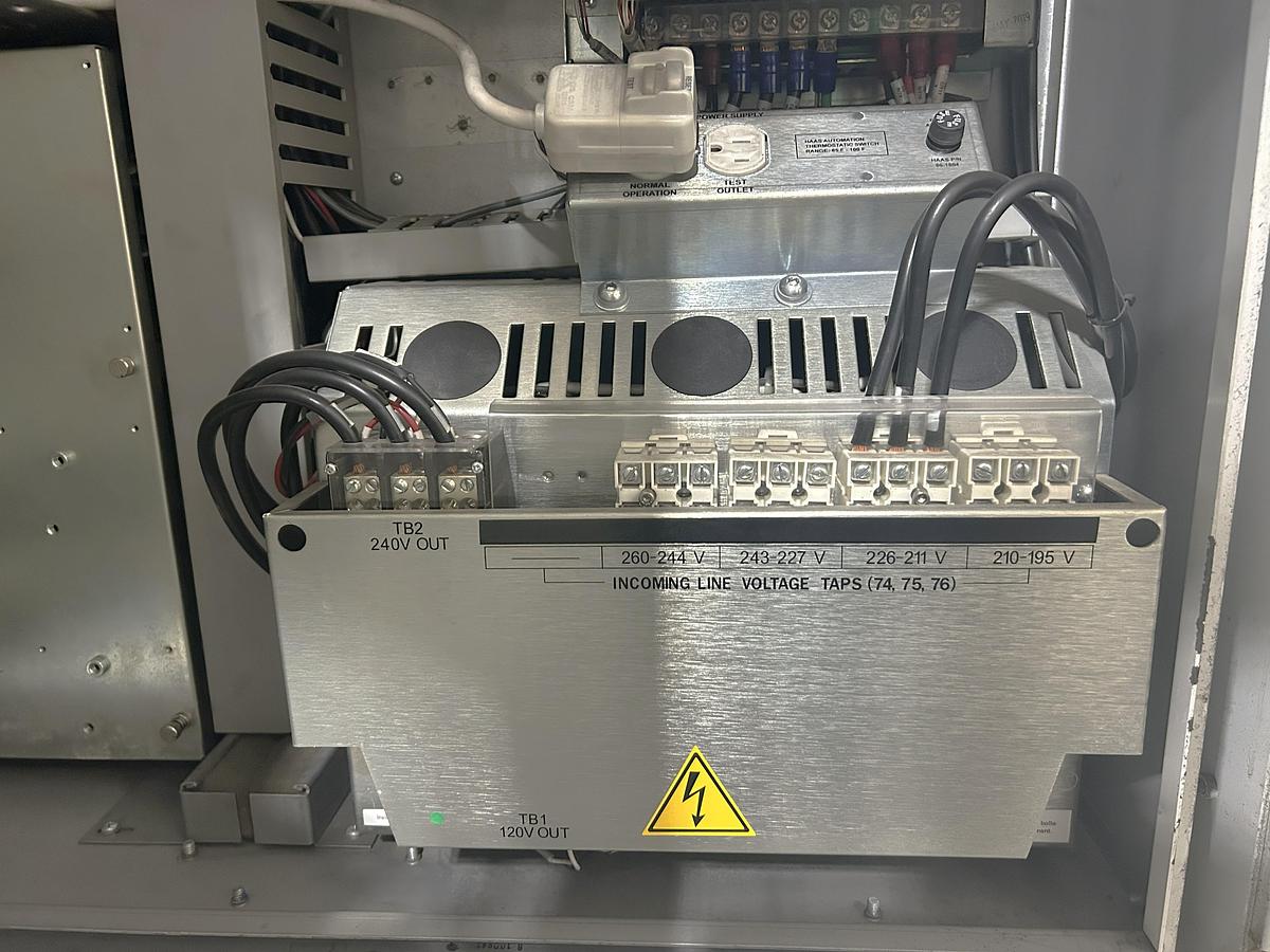 Used 2019 Haas EC-1600ZT with Extended Z Axis Travel, 7500 RPM, Integrated 4th Axis Platter, TSC, Renishaw Probing, 30 ATC