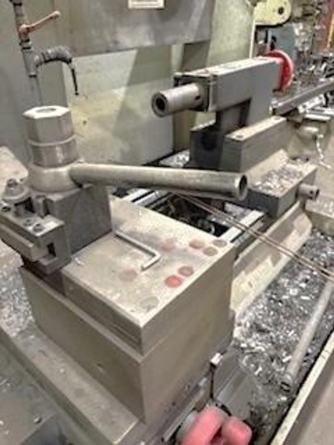 Used 2014 Haas TL-3B Big Bore with 8.5" Bar Capacity, (2) 24" Manual Chucks, Aloris Tool Post, Hand Wheels