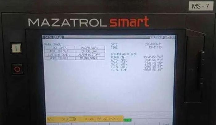 Used 2013 Mazak Quick Turn Smart 250 w/ Chip Conveyor, 10" Hyd Chuck, Tailstock, Tool Eye