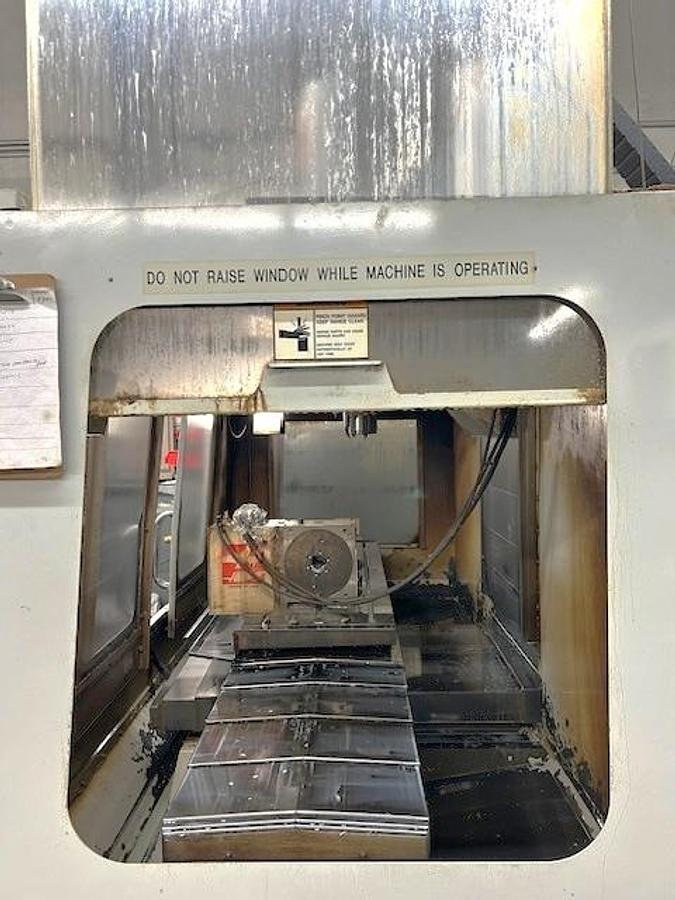 Used 2005 Haas VF4SS w/ 4th Axis Drive, Haas HRT-210 Rotary Table, Prog. Coolant, BT40