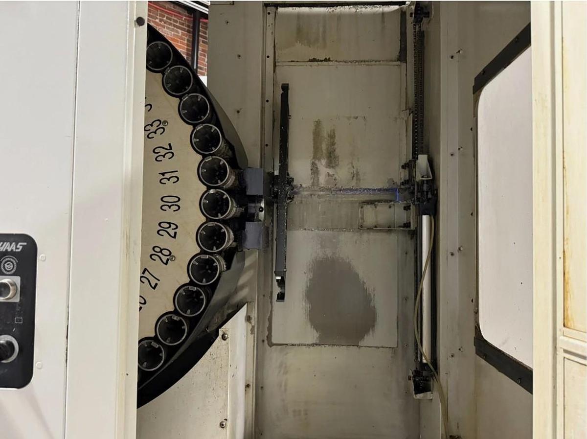 Used 2011 Haas EC-500, 40 Pos. ATC, 1000 PSI Coolant Thru Spindle, Haas Probing, 1 Degree Pallet Indexing, 2 Pallet Changer