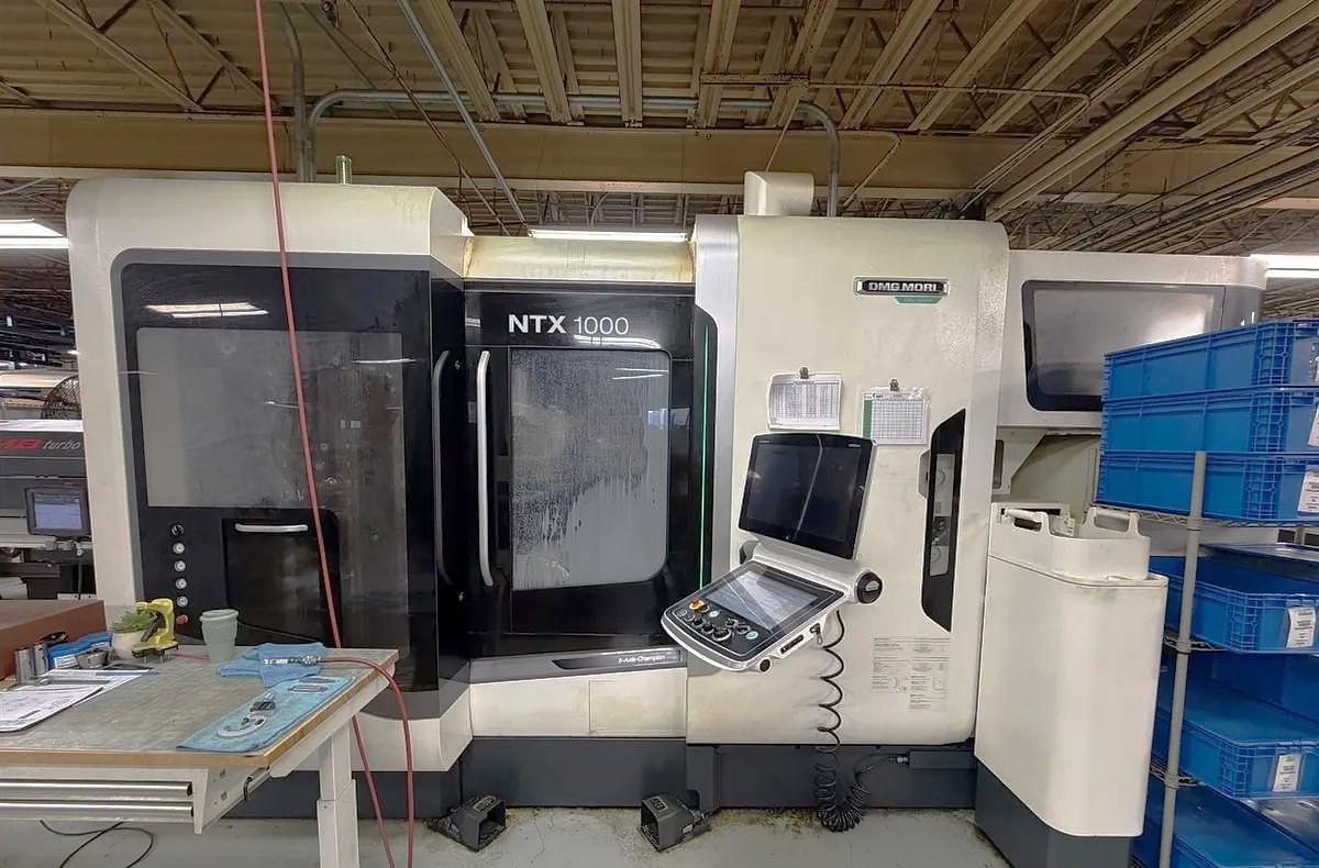 Used 2020 DMG Mori NTX 1000 SZM 2nd Gen with B Axis Head, Subspindle, Milling, Y Axis, Lower Trt, Barfeed, Load/Unload, 76 ATC