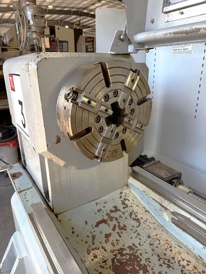 Used 2006 Haas TL-3 with Tailstock, 12" Chuck, Visual Quick Code Programming, Manual Hand Wheels, 2,862 Spindle Run Hours
