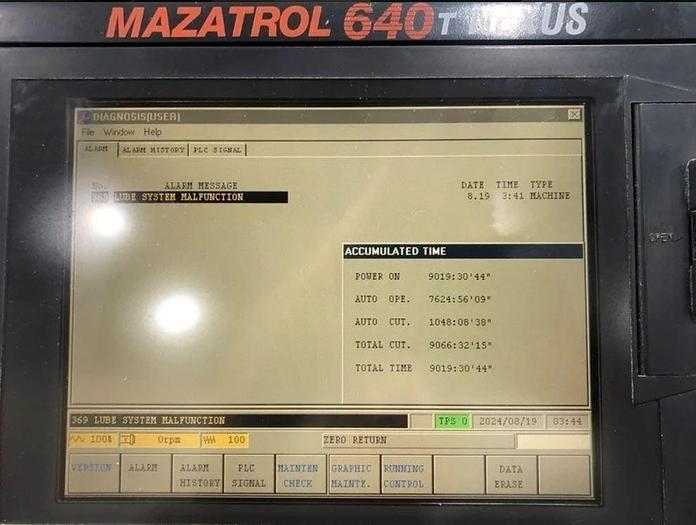 Used 2004 Mazak Nexus QTN-100 2 Axis Turning Center