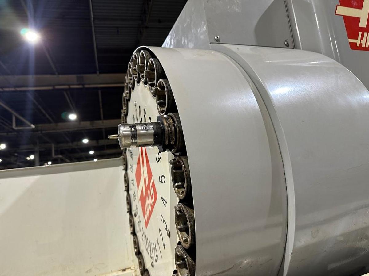 Used 2008 Haas VF-3B with Haas Probing, Chip Auger, 24 Station Side Mounted ATC, Remote Jog Handle, Programmable Coolant Nozzle