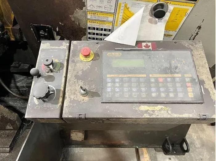 Used 2005 Hyd-Mech Model H-28A Dual Column Programmable Horizontal Bandsaw