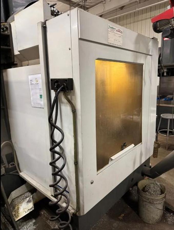 Used 2012 Haas VF-3SS with 4th Axis Rotary Table, Chip Auger, RJH, 24 Station Side Mounted ATC, 12,000 RPM