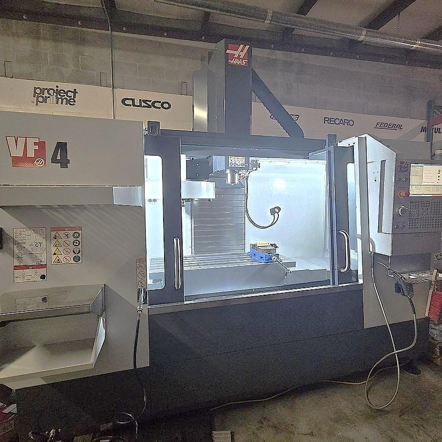 Used 2024 Haas VF-4 with /Part & Tool Probe, Coolant thru the Spindle ...