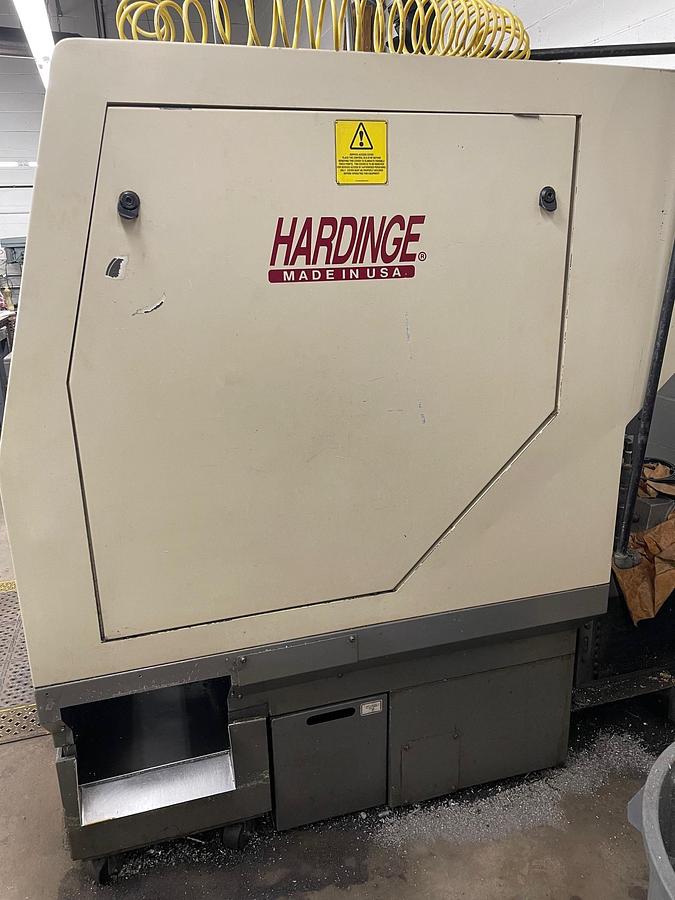 Used 1995 Hardinge Conquest T42 with Parts Catcher, Collet Chuck, Tailstock