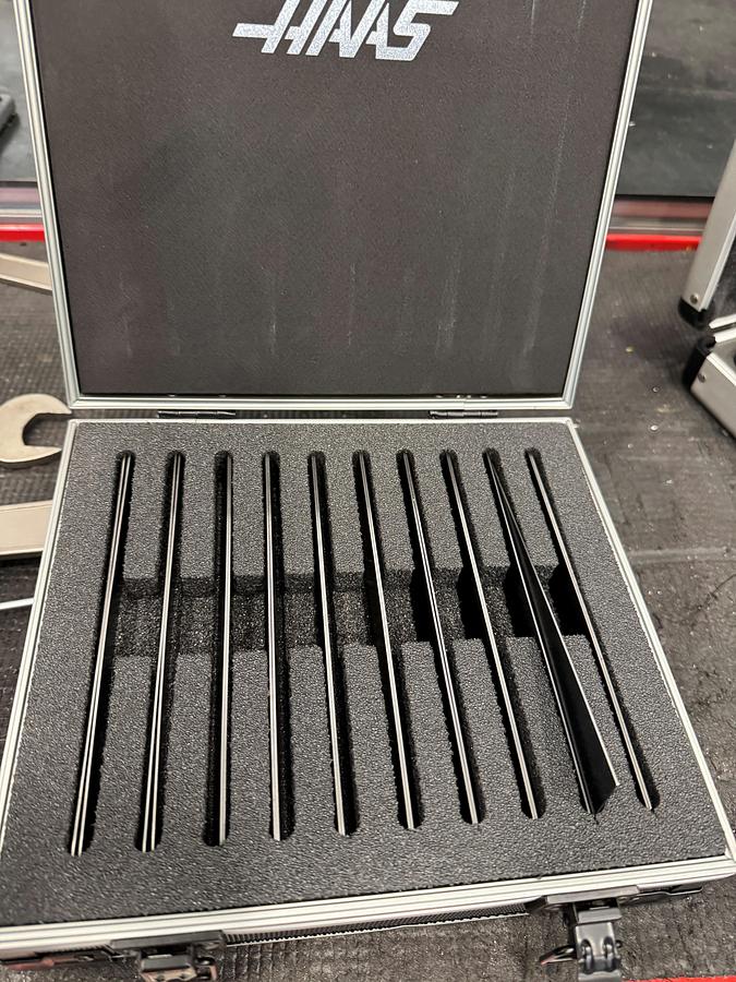 Used 2023 Haas VF2 with Haas Probing, Programmable Coolant, Chip Auger, Tooling, Approx. 1500 Cut Hours