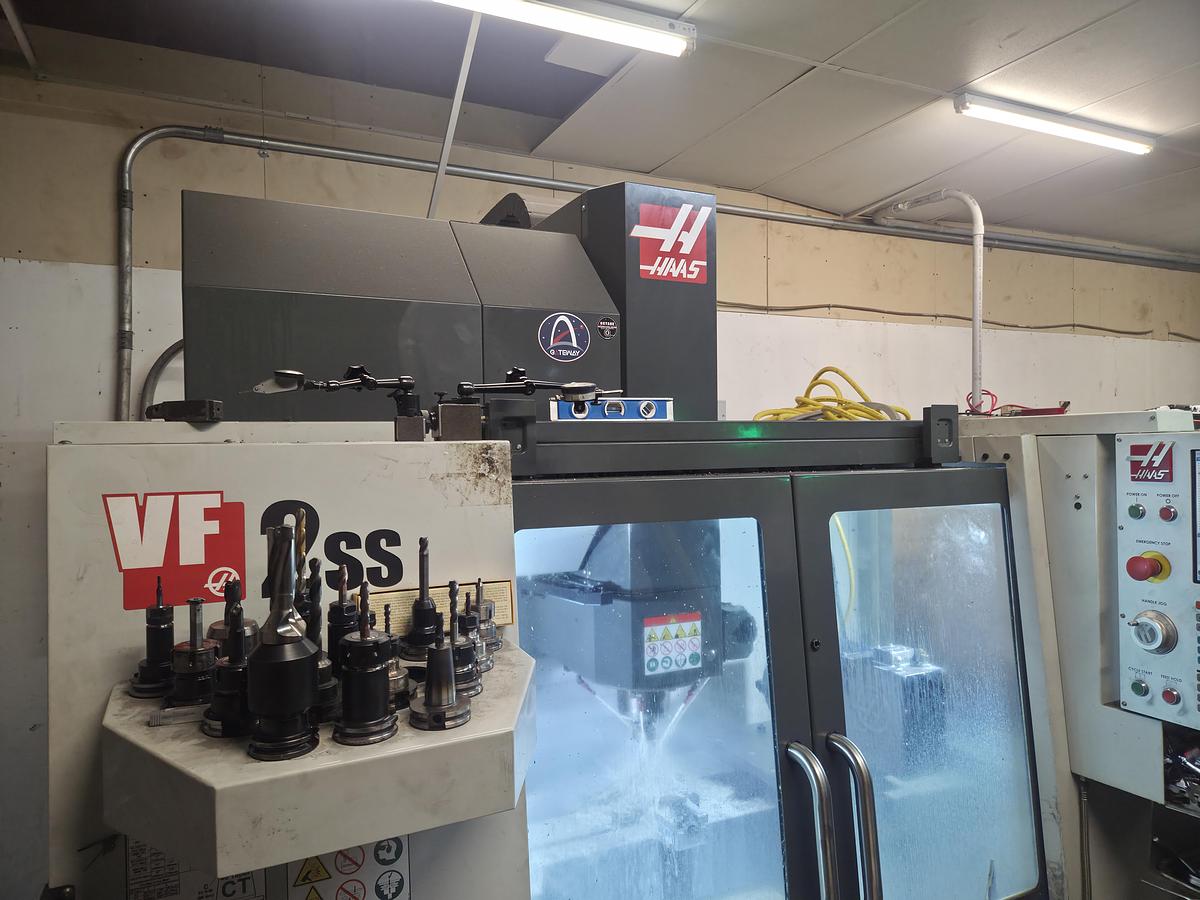Used 2022 Haas VF-2SS, 4th & 5th Axis Pre-Wired, WIPS Renishaw Tool & Part Probe, High-Speed Machining, Prepped for Coolant Thru the Spindle