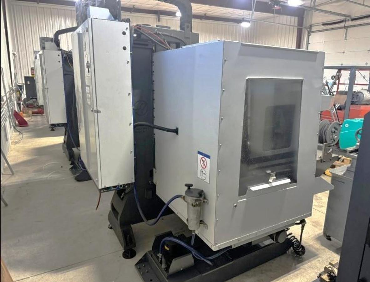 Used 2017 Haas TM-1P with Haas Probing System, 4th Axis Drive, Rigid Tapping, Coolant System. ONLY 1737 Cutting Hours