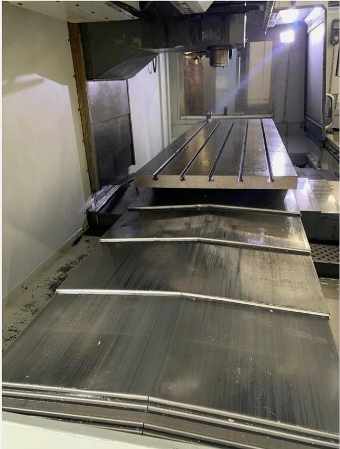 Used 2013 Haas VF7/40 with 10,000 RPM, 40 Station ATC, 4th & 5th Axis Prepped, Probing Package, Pcool, Auger, HSM