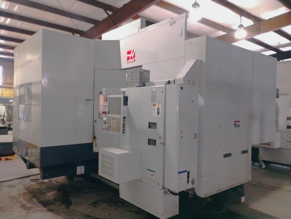 Used 2019 Haas EC-1600ZT with Extended Z Axis Travel, 7500 RPM, Integrated 4th Axis Platter, TSC, Renishaw Probing, 30 ATC