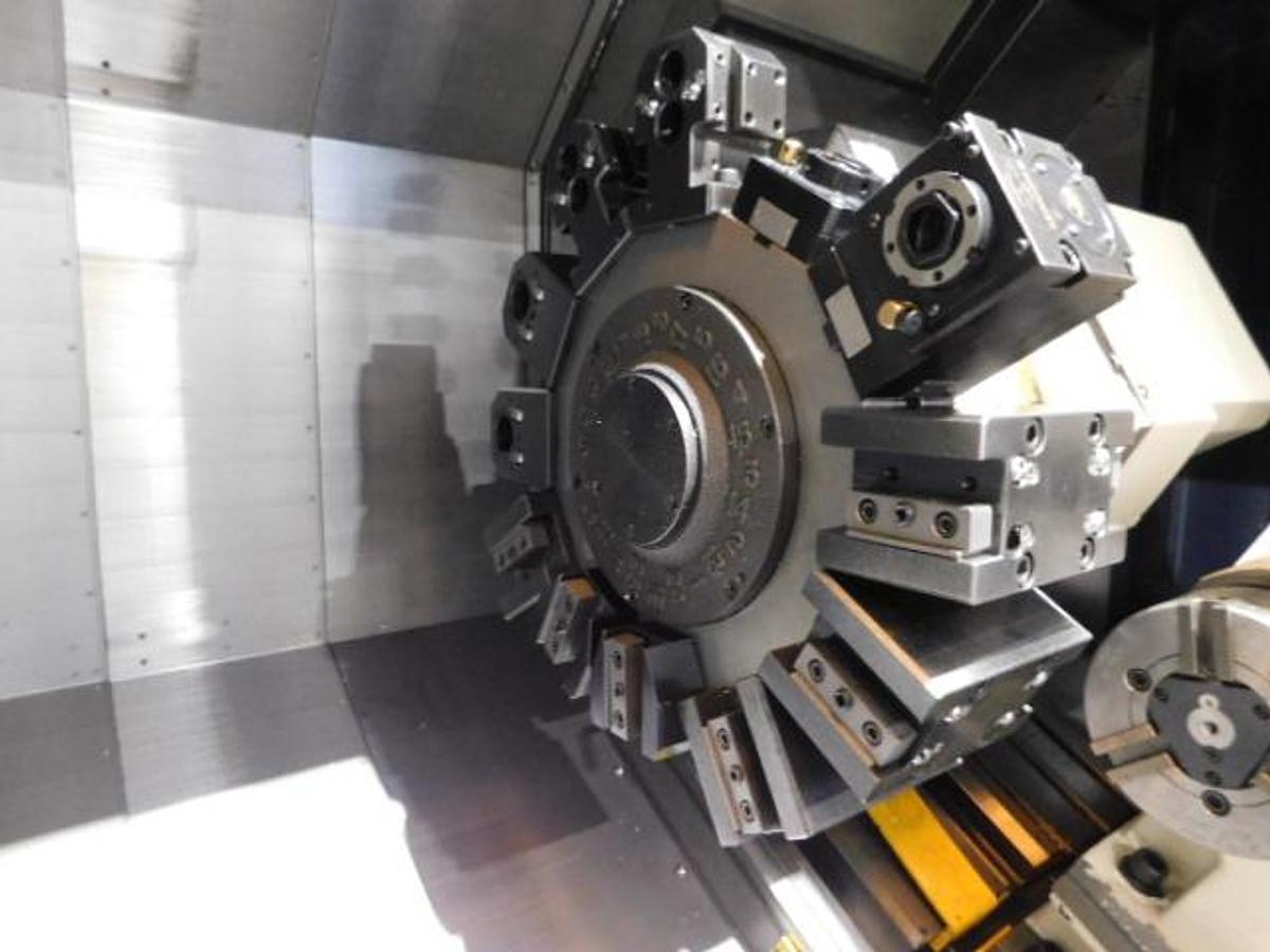 Used 2021 Hwacheon Hi-Tech 230BL YSMC w/ Milling, Y Axis, Subspindle, Chip Conv., Parts Catcher, 10" Chk 3.19" Bar Capacity